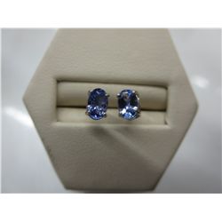 Brand new 1 CT Tanzanite stud earrings