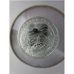 .999 Silver 100 Dram Armenian coin