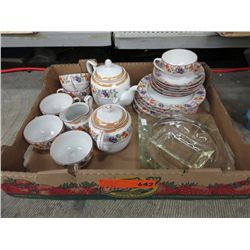 Vintage china & glass