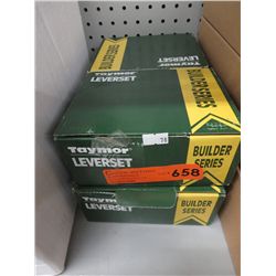 4 New tubular lock sets