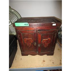 Wood mini cabinet