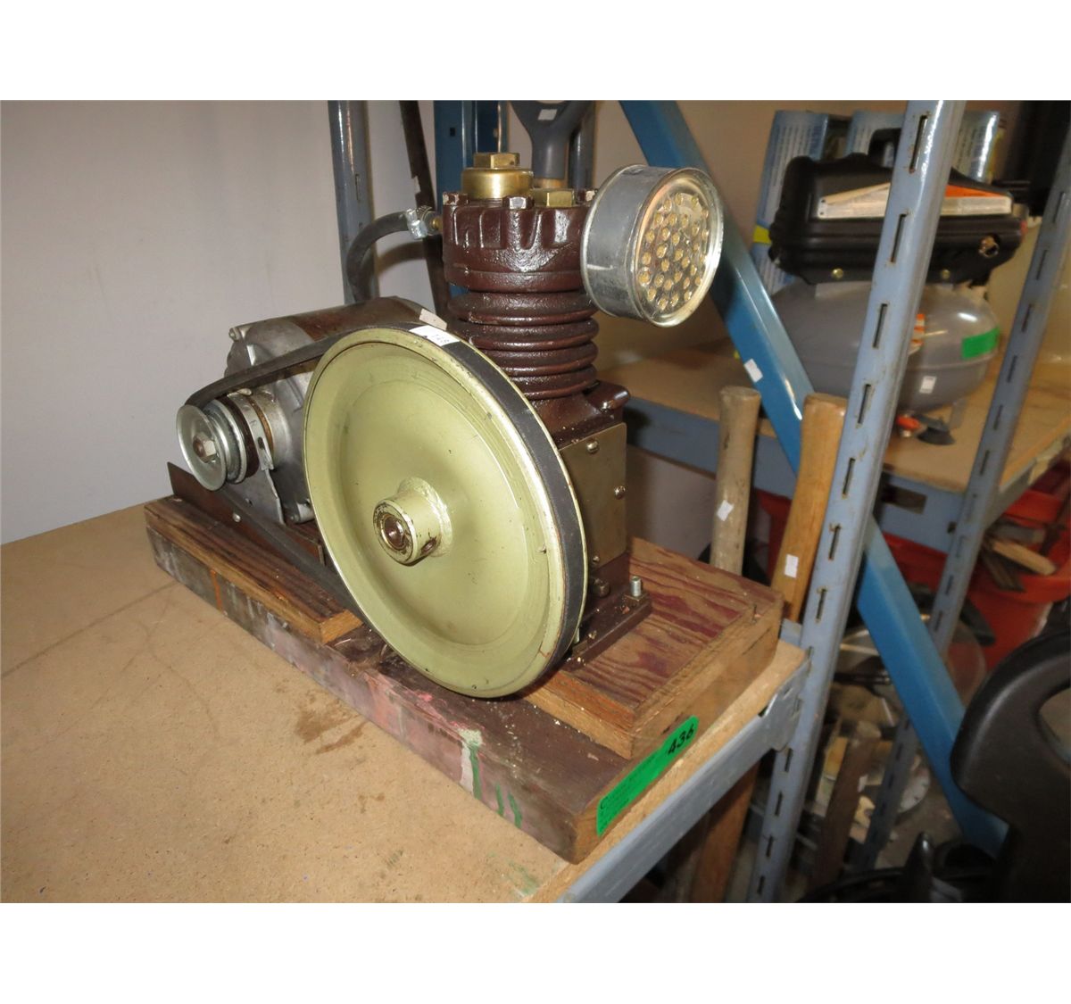 Vintage air compressor
