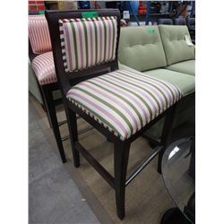 Counter height wood chair