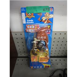 Animated Wile. E. Coyote Pez dispenser