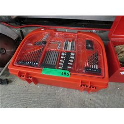 Drill bits & case