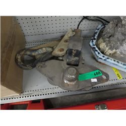 Heavy duty trailer hitch & hook