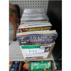 Comic books, approx 143