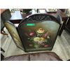 Image 1 : Painted wood fireplace screen