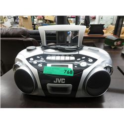 JVC CD/tape boom box
