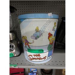 Container of children's toys