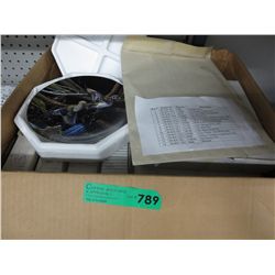 14 Bradex collector plates - Birds