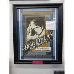 Bob Dylan 2009 concert poster