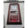 Image 1 : Coca-Cola wall clock, quartz pendulum