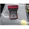 Image 2 : 10KT Yellow Gold Citrine Solitaire Ring