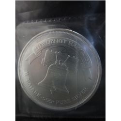 Liberty Bell & Eagle motif Silver Round