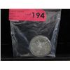 Image 2 : 2001 Libertad Winged Angel motif Silver Round