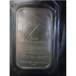 Silver Bar. 1 Troy oz. of .999 Silver