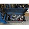 Image 2 : Metal toolbox and contents