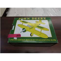 John Deer limited Beech D17 Staggerwing bank