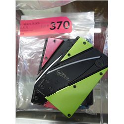 5 New Card Sharp credit card knives