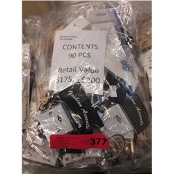 New fashion jewelry, wrapped for retail - 90 pcs