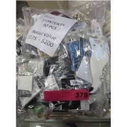 New fashion jewelry, wrapped for retail - 90 pcs