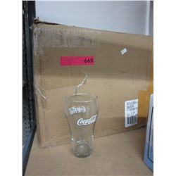 New - Case of Coca-Cola glasses