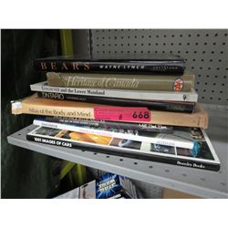 8 Good quality books, mostly hard cover