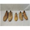 Image 1 : LOT 5 VINTAGE WOODEN SHOE STRETCHERS