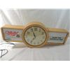 Image 1 : VINTAGE MILLER CLOCK LIGHT BEER SIGN