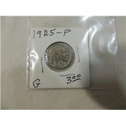 1925 BUFFALO NICKEL