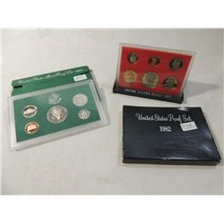 1982 & 1994 UNITED STATES PROOF COIN SET