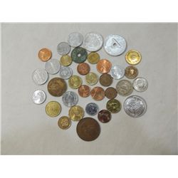 BAG ASSORTED FORGEIN COINS