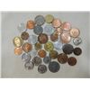 Image 1 : BAG ASSORTED FORGEIN COINS & COINS OF WORLDS