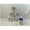 Image 1 : LOT 6 NEW EMERSON HUMOR CERAMIC COFFEE MUGS