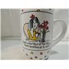 Image 3 : LOT 6 NEW EMERSON HUMOR CERAMIC COFFEE MUGS