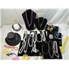 Image 1 : BOX LOT VINTAGE BEADED NECKLACES
