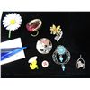 Image 4 : LOT 31 ASSORTED BROACHES DECORATIVE PINS