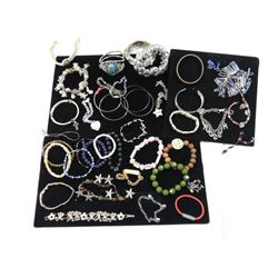 LOT 41 ASSORTED BRACELETS