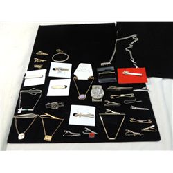 LOT 29 ASSORTED TIE CLIPS