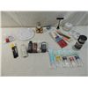Image 1 : BOX LOT ASSORTED PAINTS JEWELRY ENAMEL BRUSHES