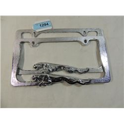 JAGUAR LICENCE PLATE FRAMES