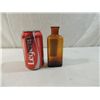 Image 2 : ANTIQUE SMALL GLASS BOTTLE