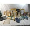 Image 1 : BOX LOT ASSORTED PICTURE FRAMES & ALBUMS