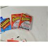 Image 4 : BOX LOT ASSORTED WAX PACKS, CARDS, SEALS