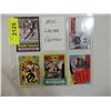 Image 1 : LOT 5 MISC WALTER PAYTON FOOTBALL CARDS