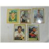 Image 1 : LOT 5 ASSORTED VINTAGE BASEBALL CARDS
