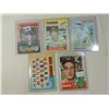Image 1 : LOT 5 ASSORTED VINTAGE BASEBALL CARDS
