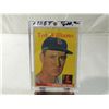 Image 1 : 1958 TOPPS TED WILLIAMS #1 BASEBALL CARD