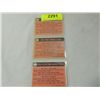 Image 2 : LOT 3 1966 TOPPS ROOKIE STARS BASEBALL CARDS